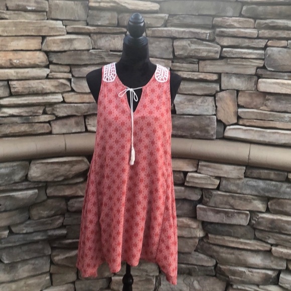 Casual Boho PacSun Dress Crochet Detailing - Picture 2 of 12